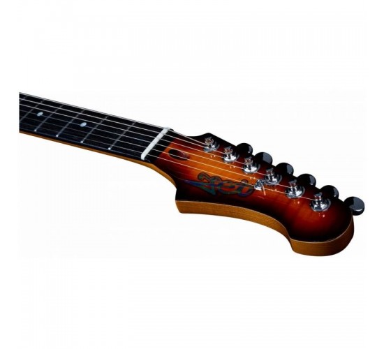 JET JS-600 BS электрогитара, Stratocaster, HSS, цвет санберст