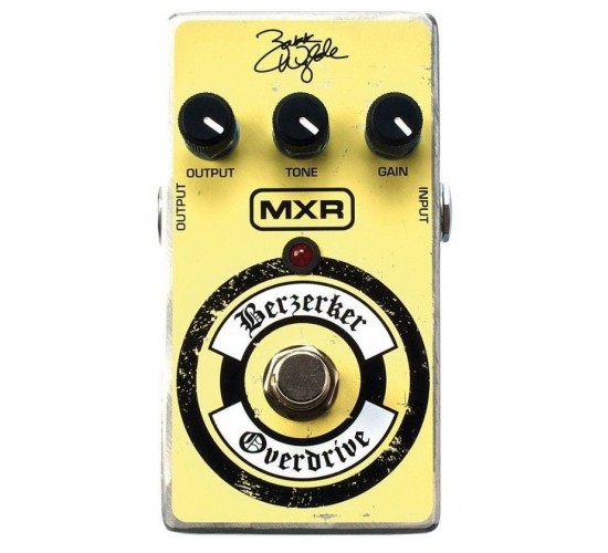 MXR ZW44 Zakk Wylde Overdrive педаль эффектов овердрайв, выставочный образец