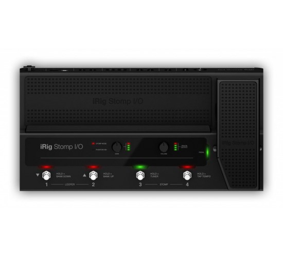 IK Multimedia iRig STOMPIO Аудиоинтерфейс педальный