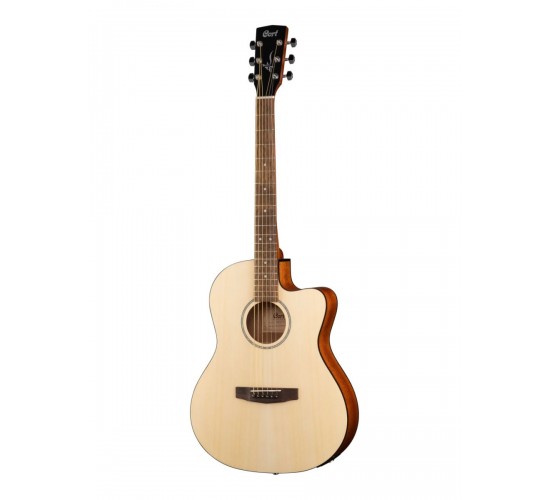 Cort JADE1E OP Jade Series Электроакустическая гитара, с вырезом, цвет натуральный