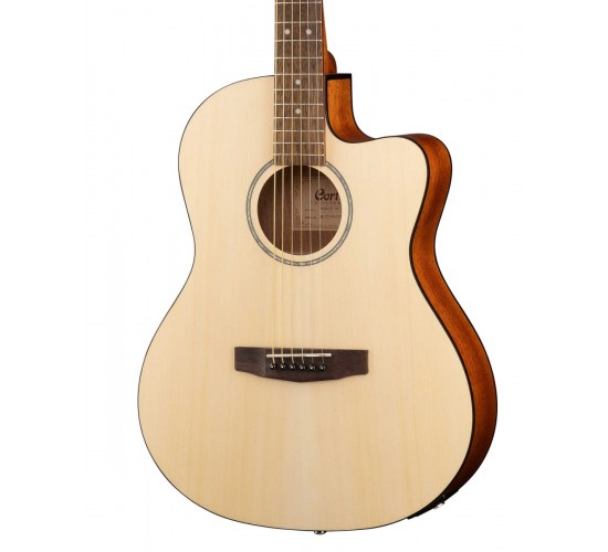 Cort JADE1E OP Jade Series Электроакустическая гитара, с вырезом, цвет натуральный
