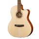Cort JADE1E OP Jade Series Электроакустическая гитара, с вырезом, цвет натуральный