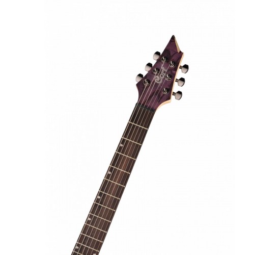 Cort KX500 Etched EDV Электрогитара, фиолетовая