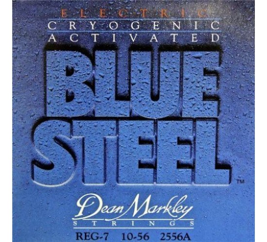 Dean Markley 2556A REG-7 Blue Steel Electric струны для электрогитары 10-56