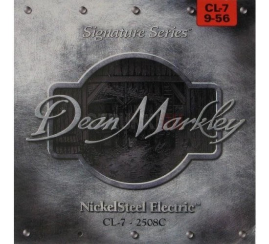 Dean Markley NickelSteel Electric 2508 7-С-CL струны для 7-ми стр.электрогитары (9-11-16-26-36-46-56