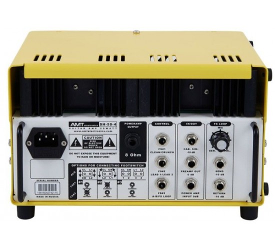 AMT SH-50-4 StoneHead-50-4 Гитарный усилитель, AMT Electronics