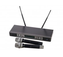 LAudio LS-Q10-2M Беспроводная микрофонная система с двумя ручными передатчиками