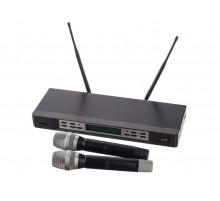 LAudio LS-Q10-2M Беспроводная микрофонная система с двумя ручными передатчиками