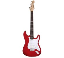 Aria Pro II STG-004 CA электрогитара, цвет Candy Apple Red