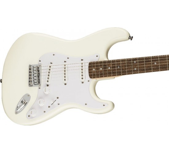 Fender Squier Bullet Stratocaster SSS Arctic White электрогитара, цвет белый, выставочный образец