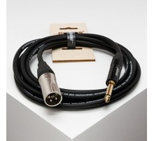 Shnoor IC124-XMJM-1,5m Кабель инструментальный, XLRM-6.35мм моно, 1.5м