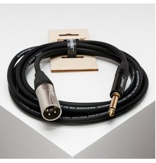 Shnoor IC124-XMJM-1,5m Кабель инструментальный, XLRM-6.35мм моно, 1.5м