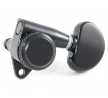 HC tuner LC321-D02 колки гитарные локовые 3+3, черные