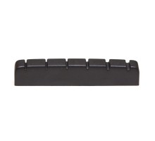 Graphtech PT-6000-00 BLACK TUSQ XL верхний порожек с прорезями JUMBO, Gibson USA