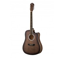 Naranda HS-4140-TBS Акустическая гитара, с вырезом, коричневый санберст
