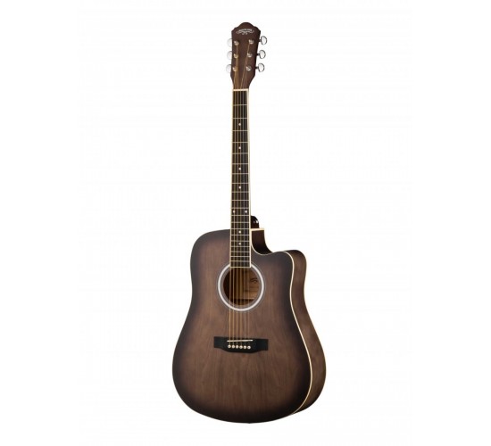 Naranda HS-4140-TBS Акустическая гитара, с вырезом, коричневый санберст