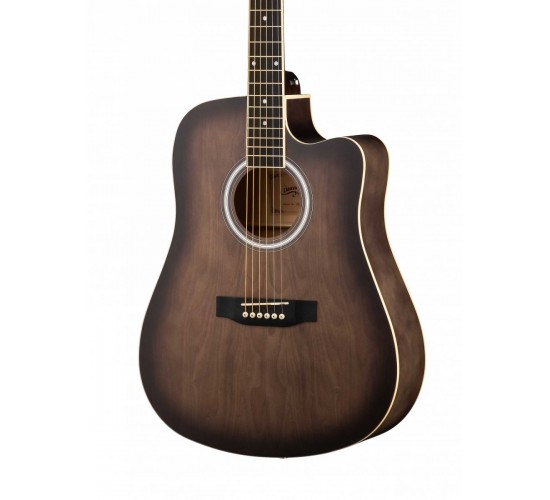 Naranda HS-4140-TBS Акустическая гитара, с вырезом, коричневый санберст