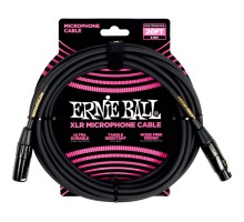Ernie Ball 6388 кабель микрофонный, XLR - XLR, 6 м, чёрный