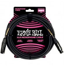 Ernie Ball 6388 кабель микрофонный, XLR - XLR, 6 м, чёрный
