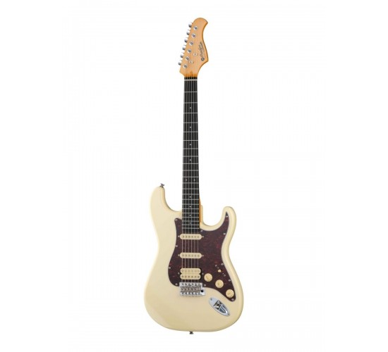 Prodipe JMFST83RAVW ST83RA Электрогитара, белая