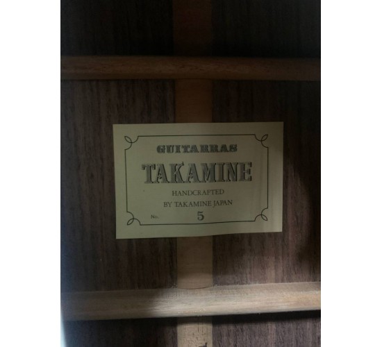 Takamine № 5 классическая гитара, Япония USED