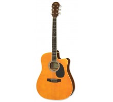 Aria AWN-15CE OR электроакустическая гитара, цвет оранжевый