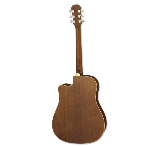 Aria AWN-15CE OR электроакустическая гитара, цвет оранжевый