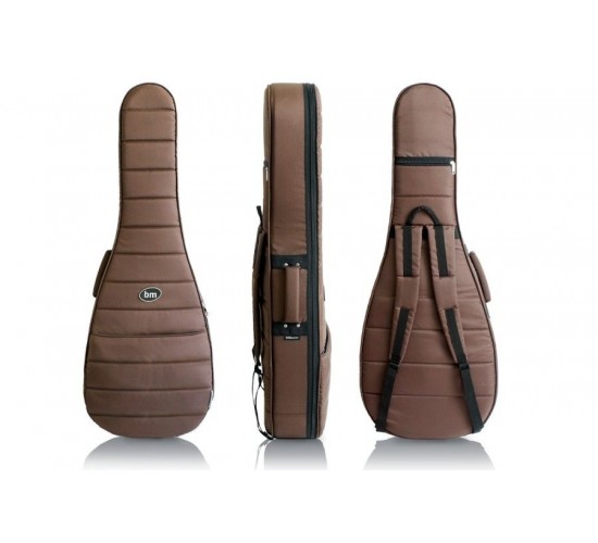 Bag&Music BM1112 Classic Slim чехол для классической гитары, полужесткий, утепленный, коричневый