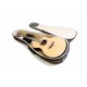 Bag&Music BM1112 Classic Slim чехол для классической гитары, полужесткий, утепленный, коричневый