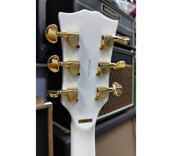 Grass Roots G-LP-50C Les Paul электрогитара, цвет белый, Корея USED