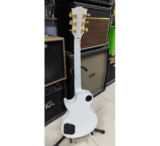 Grass Roots G-LP-50C Les Paul электрогитара, цвет белый, Корея USED