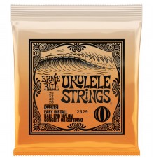 Ernie Ball 2329 струны для укулеле чистый нейлон, ball end (.028, .032, .040, .028)
