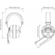 Superlux HMD660 профессиональная гарнитура со встроенным динамическим микрофоном