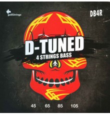 Galli DB4R комплект струн для бас-гитары, DROP BASS