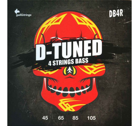 Galli DB4R комплект струн для бас-гитары, DROP BASS
