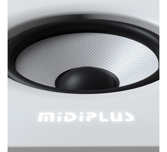 Midiplus MI5 II (White) пара студийных мониторов, мощность 70 Ватт, динамик 5,25', твиттер 1'