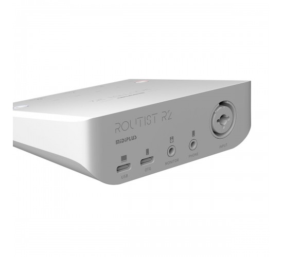 Midiplus Routist R2 аудиоинтерфейс USB, 1 вход/2 выхода c OTG