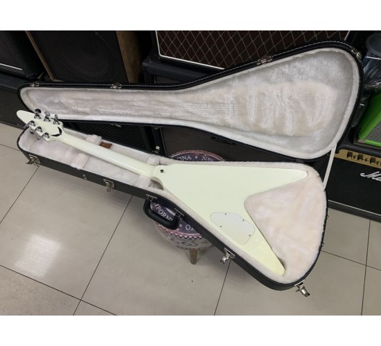 Gibson Brendon Small Snow Falcon Flying V электрогитара, цвет белый, США 2013 USED