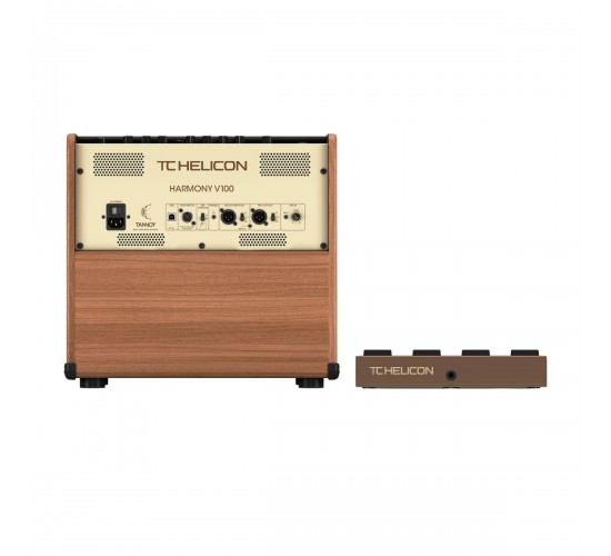 TC Helicon HARMONY V100 2-х канальный комбоусилитель для акустической гитары/вокала, 100 Вт