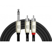 Kirlin Y-344PR 1M BK кабель Y-образный 1 м