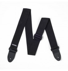 Dunlop D07-01BK Poly Ремень для гитары, полиэстер, черный