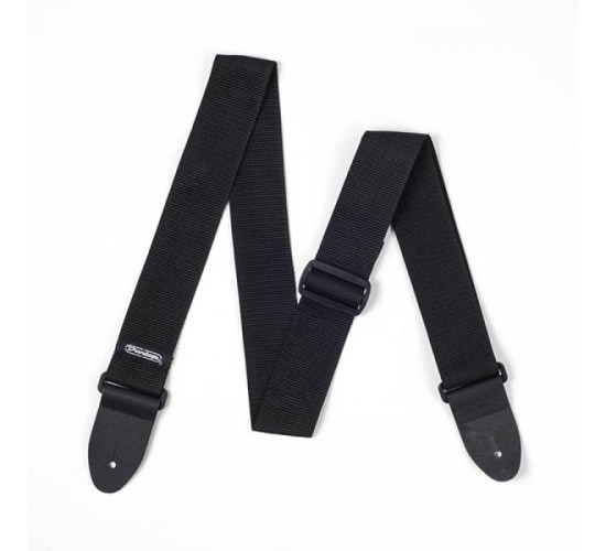 Dunlop D07-01BK Poly Ремень для гитары, полиэстер, черный