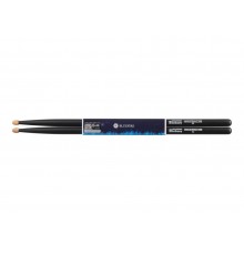 HUN 10104002 Colored Series Bluefire 5A Барабанные палочки, орех гикори, черные