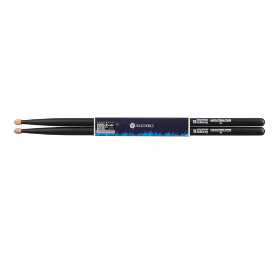HUN 10104002 Colored Series Bluefire 5A Барабанные палочки, орех гикори, черные
