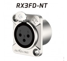 MrCable RX3FD-NT Панельный разъем XLR, 3-х контактный штекер/мама