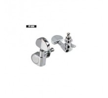 Smiger PP-B06 комплект колков 3+3 типа Grover, закрытый механизм, хром