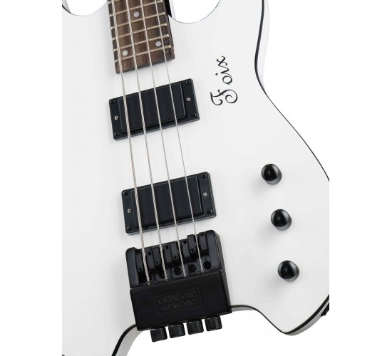 Foix FBG/FBG-KB-09-WH Бас-гитара, без головки грифа, белая
