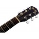 Fender CD-60SCE Dread Black WN электроакустическая гитара, цвет черный
