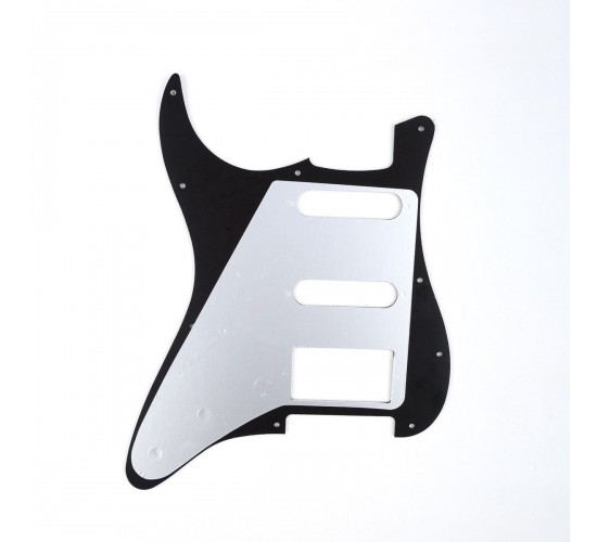 Musiclily MX0311 Защитная накладка электрогитары Fender Stratocaster, 3 слоя, черная