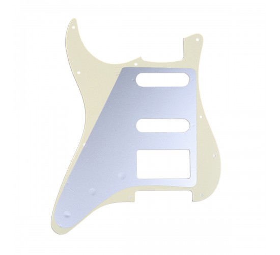 Musiclily MX1382CM Защитная накладка гитары Fender Stratocaster HSS, 3 слоя, кремовая